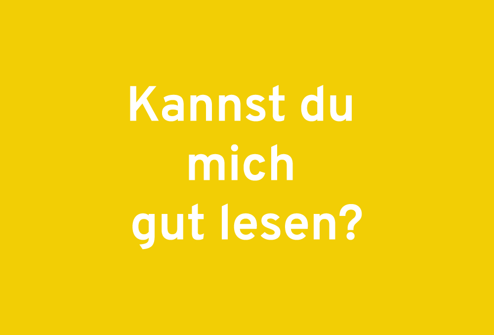 Bild schlechter Kontrast